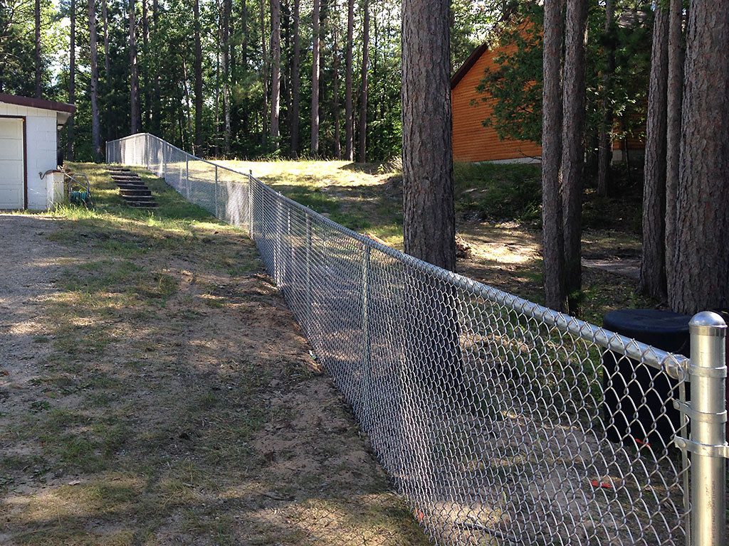 lightweight chain link fence