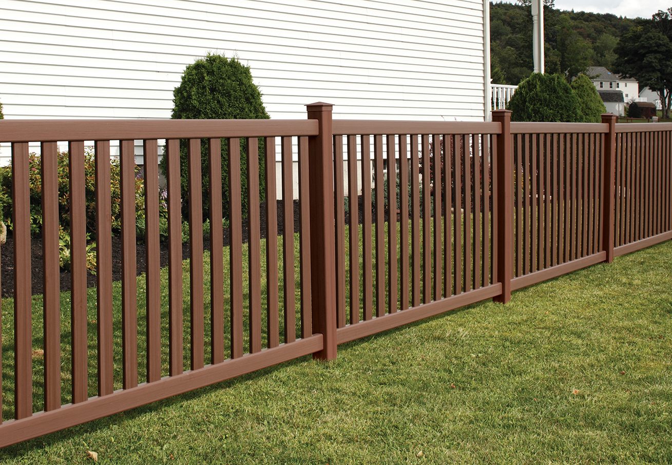 Baron Vinyl Fence - Contemporary Fencing Solutions For Yard & Pool